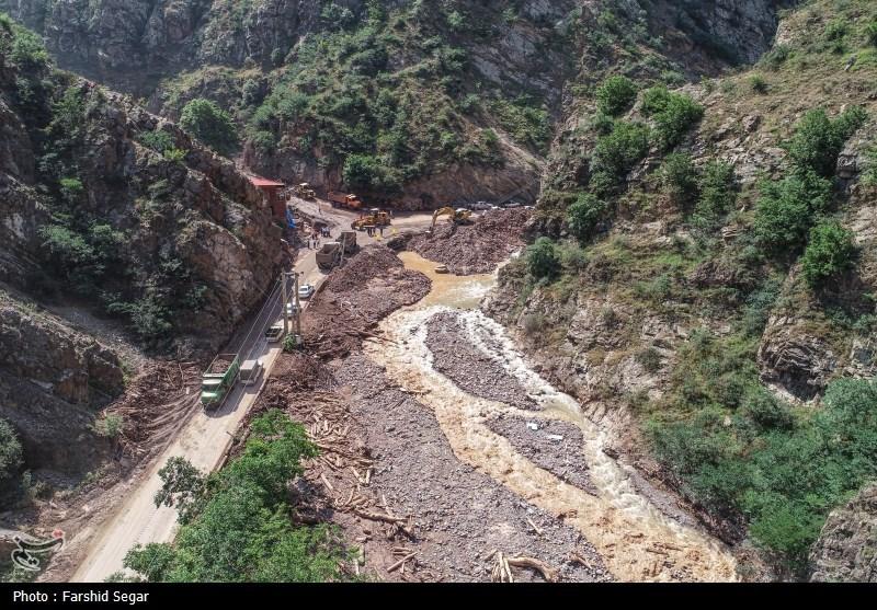 جاده چالوس یک‌طرفه شد
