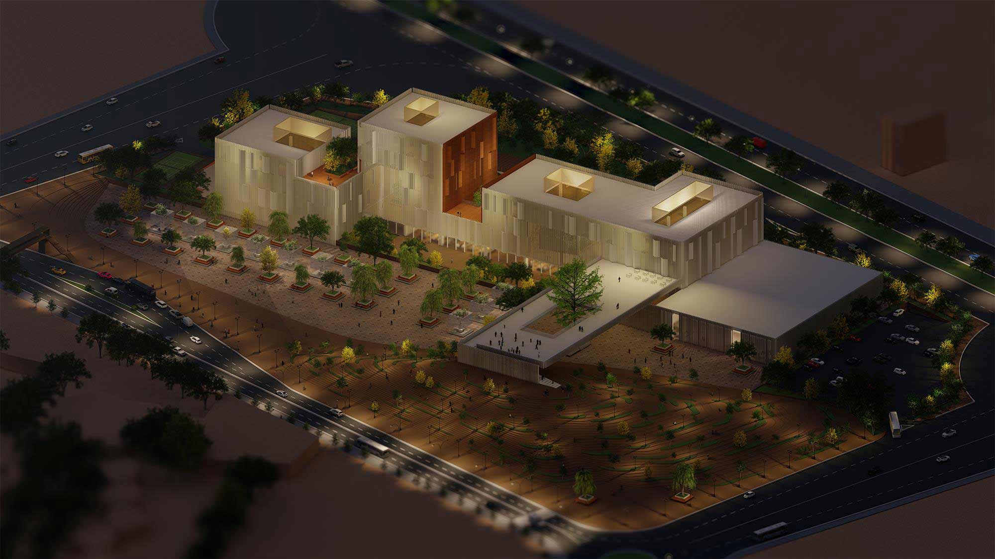 طراحی ساختمان هتل