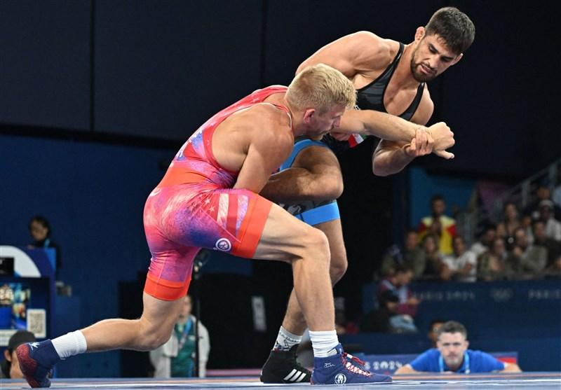 کشتی آزاد مغولستان| جدال امامی و یزدانی در فینال 74 کیلوگرم