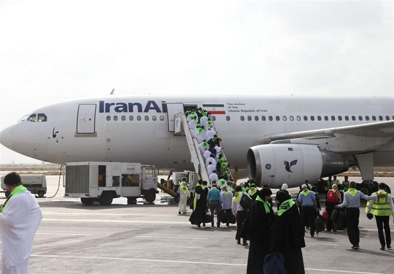 1404022113535077632815854-1 پایان نخستین عملیات اعزام زائران حج تمتع از فرودگاه خرمآباد